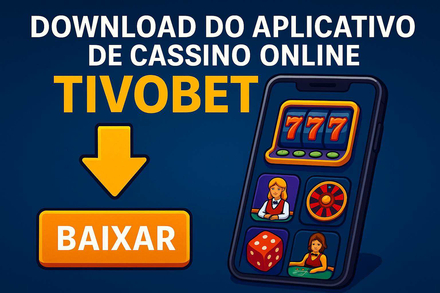 Baixar o TIVOBET Cassino App