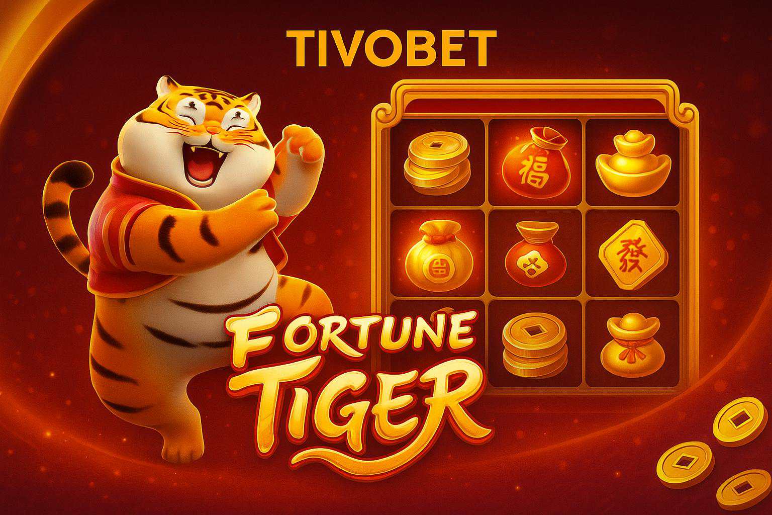 Fortune Tiger é um jogo imperdível no TIVOBET Casino
