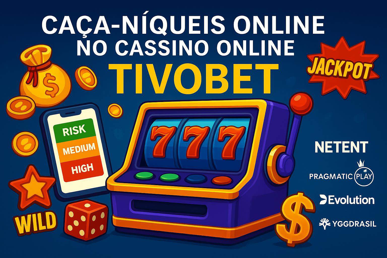 Explore o mundo das slot machines no TIVOBET   Casino